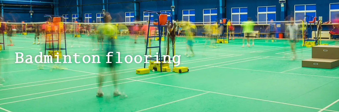 Professional Badminton Flooring